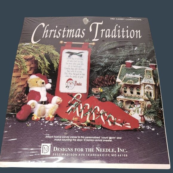 Christmas Tradition Candy Countdown Craft Kit By Designs For The Needle - Picture 1 of 4